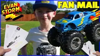 ⚡ Monster Truck Monday Stormer Mail  Custom Hot wheels Truck  💲 Million Dollar Art