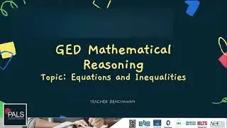 GED Math 2023 | Equation and Inequalities