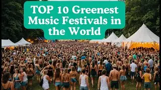 Top 10 Eco-Friendly Music Festivals for 2024 | Sustainable & Green Festival Experiences #music