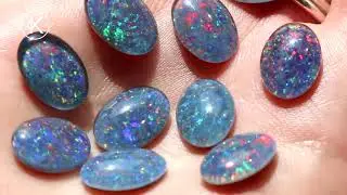Opal Triplet Cabochons | Kernowcraft