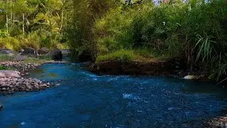 Asmr river sounds for sleeping, water being poured sound effect,water fountain sounds for sleeping