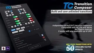 Transition Composer - After Effects template