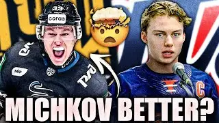 Matvei Michkov's Draft Season Is BETTER THAN CONNOR BEDARD'S? 2023 NHL Top Prospects News & Rumours