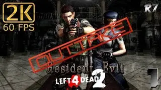 Left 4 Dead 2 - Resident Evil | 3rd Person Slow Zombies | Outtake #1 | 2K 1440p 60FPS