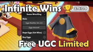 [🎉Free UGC!] Sumo Wrestling Simulator Script Hack OP - Infinite Wins  [Pastebin 2024]