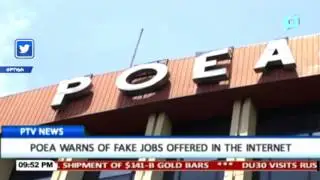 POEA warns of fake jobs offered online