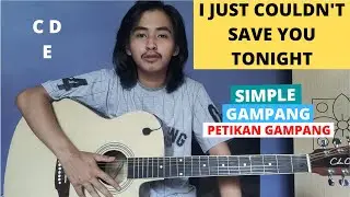 TUTORIAL PETIKAN (I Just Couldn't Save You Tonight- Ardhito Pramono) (Tutorial Gitar) Gampang!