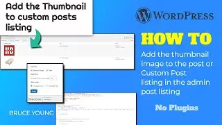 How to add, enable or disable post thumbnails for custom posts, posts in admin listings in WordPress