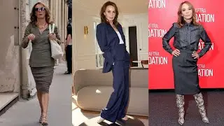 She's 61, She's FRENCH, She IS THE NEW FASHION ICON - fashion over 50