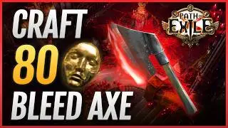 [PoE 3.25] How to Craft Endgame BLEED AXE for LACERATE Gladiator Build - Path of Exile Guide