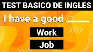 📌 ¿TU INGLÉS AÚN ES BÁSICO? 😱 | PON A PRUEBA TU INGLÉS  CON ESTE TEST BÁSICO DE INGLÉS 📚