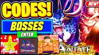 ⚠️New⚠️ ALL WORKING WORLD BOSSES UPDATE CODES For Anime Simulator - Roblox Anime Simulator Codes