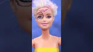 Weird Barbie / Barbie Movie DIY #shorts