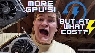 Adding EVEN more GPU's! | I'm Burning SO MUCH POWER!