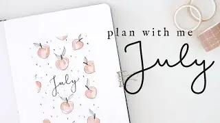 Plan With Me July 2020 | Bullet Journal Monthly Setup