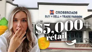 THE MOST UNHINGED BUY SELL TRADE HAUL FOR RESALE ($5000+ RETAIL) | HUGE DESIGNER THRIFT HAUL