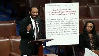 Congressman Al Green Shares Remarks in Support of an Israeli-Palestinian Two-state Solution