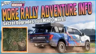 Forza Horizon 5 - MORE Rally Adventure Info! - FULL Map Reveal, Secret Customisation + More!