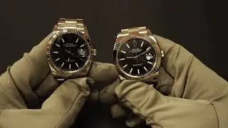 Обзор часов Rolex Datejust 126234 и 126334 (36 и 41 мм). Интересный вариант для пары.