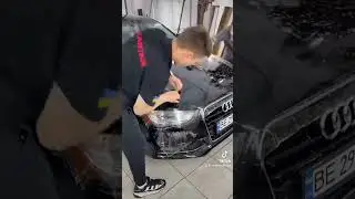 Антигравийная пленка NanoShield на audi a4