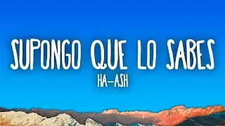 HA-ASH - Supongo Que Lo Sabes