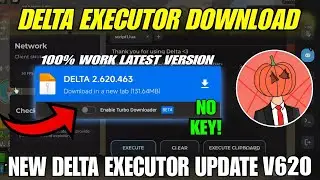 Delta Executor New Update V620 ! Delta Atualizado | Delta Executor Mobile Download Mediafire Latest