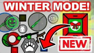 *NEW* WINTER MODE is INSANE! || SV-98 off SPAWN! - Surviv.io Update