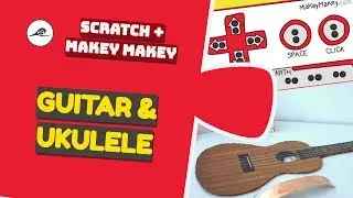 Makey Makey Guitar Instructions for Scratch includes Riptide