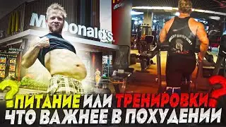 Тренировки или питание - что решает для снижения веса