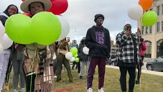 Over 200 balloons soar into the sky as Flint lets go, remembers 2023