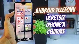 ANDROİD TELEFONU İPHONE'A ÇEVİRME ! | İOS LAUNCHER