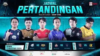 🔴 LIVE | MDL ID S10 | Regular Season | Minggu 1 Hari 1
