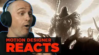 Motion Designer Reacts to Diablo 4 Inarius vs Lillith Full Battle