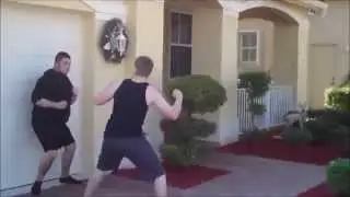 Funny Street fighter real life