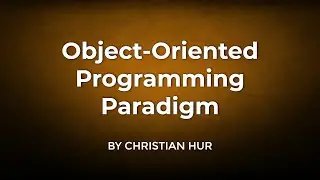 Intro to Object-Oriented Programming (OOP) Paradigm