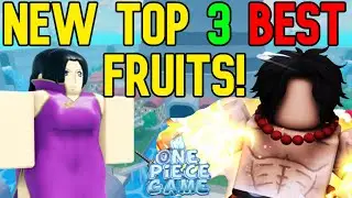 [AOPG] UPDATE! NEW TOP 3 BEST DEVIL FRUITS In A One Piece Game!