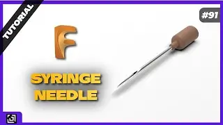Design a Syringe needle in Fusion 360 | Fusion 360 Tutorial 2021 | It’s made EZy
