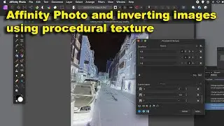 Affinity Photo Procedural Texture and inverting images and other color effects tutorial