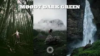 Moody Dark Green Filter - VSCO Tutorial