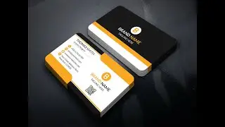 Professional Business Card OR Visiting Card in illustrator || How to Create Business Card