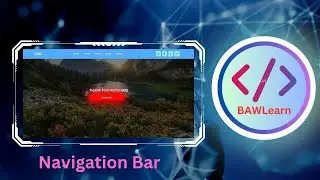 Navigation Bar using HTML,CSS | Menu bar |