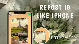 Cara Repost Story IG Android Seperti iPhone