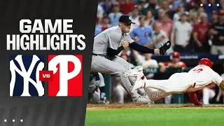 Yankees vs. Phillies Game Highlights (7/30/24) | MLB Highlights