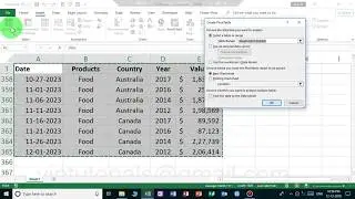 How to insert & use timeline series in excel