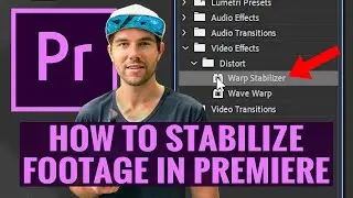 How To FIX Shaky Footage In Premiere Pro CC FAST (Warp Stabilizer Tutorial)