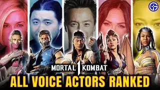 MK1 All Voice Actors RANKED (Worst To Best) - Mortal Kombat 1 (2023)