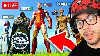 Fortnite WORLD RECORD High Eliminations! (Squads)