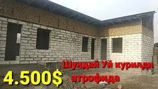 Арзон Уй курилиши ва проекти 6 сутика 4 хона