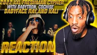 SECOND GUY WAS TRASH! | 2022 XXL Freshman Cypher With BabyTron, Cochise, BabyfaceRay & Kali REACTION