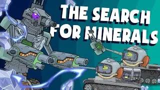 The Search for Minerals + Strange Cave - Cartoons about tanks